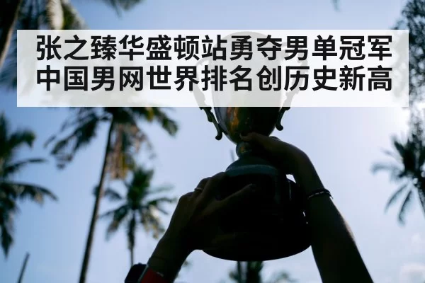 张之臻华盛顿站勇夺男单冠军 中国男网世界排名创历史新高